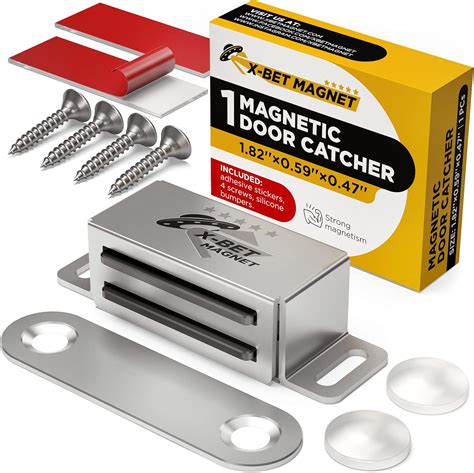 stainless steel cabinet magnets|magnetic latch holders.